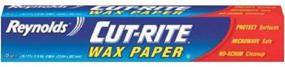 img 1 attached to 🍽️ Reynolds Wrap Cut-Rite Wax Paper - 2 Pack, 75 Sq Ft Total - Premium Quality Kitchen Must-Have