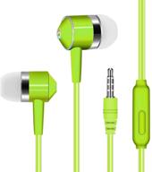 premium noise isolating earphones: high definition stereo headphones for samsung, iphone, ipad, ipod, and more! logo