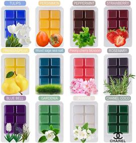 img 3 attached to 🕯️ Natural Scents Series Scented Wax Melts - 12x2.5 oz Cubes