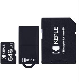 img 4 attached to 📷 64GB карта памяти microSD - Micro SD класс 10 для Samsung Galaxy Tab S2 8.0, E SM-T560, S2 SM-T813, A SM-T580, 3 Lite SM-T110, Linx, Tab 4 (7, 8, 10.1 дюйма) Планшетный ПК, 64 ГБ