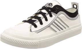 img 4 attached to Diesel ASTICO LOWLACE Sneaker Black Men's Shoes