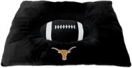 🐾 pets first collegiate dog bed texas longhorns, 30 x 20 x 4 inches - premium pet accessories logo