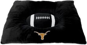 img 2 attached to 🐾 Pets First Collegiate Dog Bed Texas Longhorns, 30 x 20 x 4 inches - Premium Pet Accessories