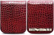 👜 lethnic rfid blocking leather business women's handbags & wallets combo logo