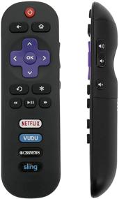 img 1 attached to Replacement RC280 Universal Remote for TCL Roku TV - Compatible with All TCL Roku Smart 4K HD LED TVs