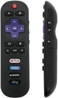 replacement rc280 universal remote for tcl roku tv - compatible with all tcl roku smart 4k hd led tvs logo