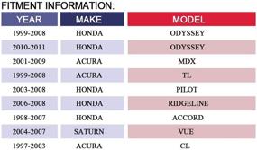 img 3 attached to 🔧 MAYASAF EGR Valve EGV658 – Enhanced Exhaust Gas Recirculation Valve for Honda Accord 1998-2007, Odyssey 1999-2008, Pilot 2003-2008, and Ridgeline 2006-2008; Acura CL, TL, MDX; Saturn Vue