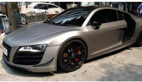 img 3 attached to 🚘 High-Quality 3M 1080 BR230 Brushed Titanium Car Wrap Vinyl Film - 5ft x 2ft