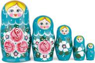 🔵 heka naturals matryoshka biryuzovaya traditional логотип