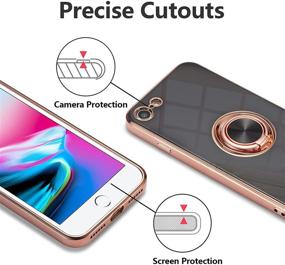 img 3 attached to EYZUTAK Electroplated Shockproof IPhone Plus