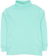 👚 leveret girls cotton turtleneck: trendy clothing and stylish tops for girls of all ages logo