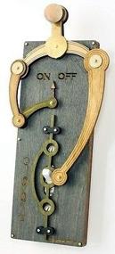 img 1 attached to 🔲 Grey Wood Single Toggle Light Switch Plate by Green Tree Jewelry