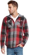 👑 ultra-comfortable crowns lightweight hoodie flannel shirt char: a versatile must-have! logo