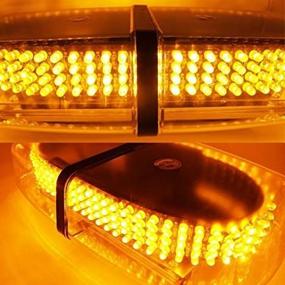 img 3 attached to 🚨 ZHOL New Bright Amber 240-LED Emergency Strobe Lights: Ensuring Vehicle Safety and Warning Signals for Cars, Trucks, and Construction Vehicles