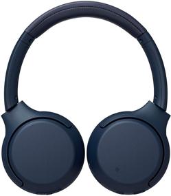 img 2 attached to Sensational Sony WHXB700 Wireless Extra Bass Bluetooth Headset with Mic, Phone Call Capability, and Alexa Voice Control in Bold Blue