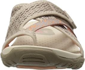 img 3 attached to Skechers Womens Reggae Splatter Sandal Women's Shoes