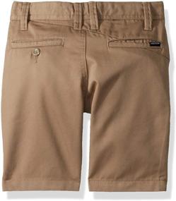 img 1 attached to 👖 Stylish and Comfy: Volcom Little Frickin Charcoal Heather Boys' Shorts