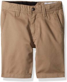 img 2 attached to 👖 Stylish and Comfy: Volcom Little Frickin Charcoal Heather Boys' Shorts