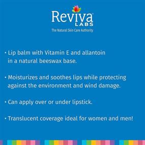 img 1 attached to Оживите свою кожу с маслом витамина Е на стике REVIVA LABS в упаковке из 3 шт (1/7 унц) 🌿