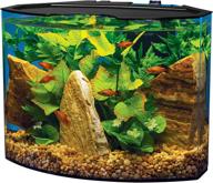 🐠 tetra curved-front tank: experience tranquility with led crescent aquarium kit logo