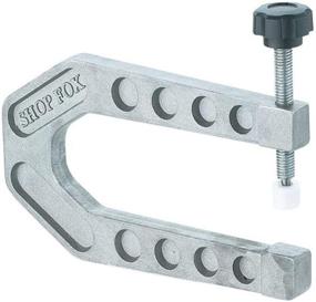 img 1 attached to Sturdy and Versatile: Shop Fox D2804 Aluminum C Clamp for All Your Clamping Needs