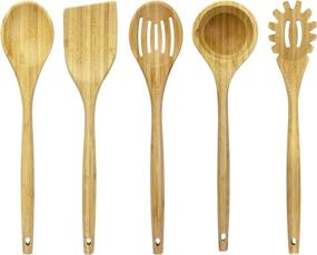 img 1 attached to Totally Bamboo Spaghetti Kitchen 20 2074: Durable and Sustainable Pasta Serving Essential