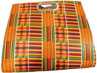 kente handbag african ankara accessory logo