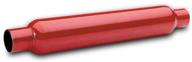 🔴 red hots glass pack muffler by flowtech 50250flt logo