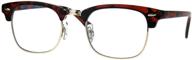 👓 stylish half horn rim hipster multi 3 focus progressive reading glasses: enhance your vision comfortably logo