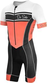 img 4 attached to Soto Forza Sleeved Triathlon Flisuit Sports & Fitness and Triathlon