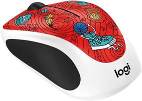 img 2 attached to Logitech Doodle Collection M238 Mouse - Optical - Wireless - 3 Button(S) - Champion Coral