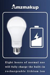 img 1 attached to Enhanced 2000Mah Rechargeable Bulbs: Powerful Emergency Failure Battery Bulb Power Lights