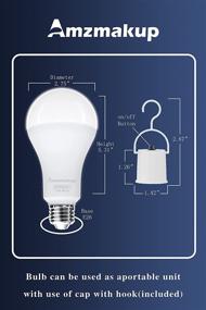 img 2 attached to Enhanced 2000Mah Rechargeable Bulbs: Powerful Emergency Failure Battery Bulb Power Lights