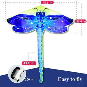 img 1 attached to Okyaios Dragonfly Beginner Outdoor Activities（Blue）