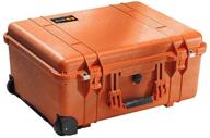 pelican 1560 case with foam (orange) logo