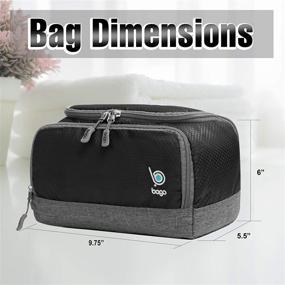 img 2 attached to 🧳 Bago Dopp Kit: Top-rated Travel Accessories for Men's Organization