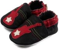amurleopard leather loafer shoes for toddler boys - perfect walking prewalkers logo