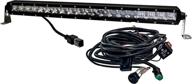 🔦 oz-usa s4d 20" single row led light bar with phillips 4d reflectors for spot flood combo off road 4x4 4wd race truck... logo