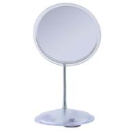 gooseneck vanity mirror clear acrylic logo