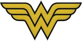 img 1 attached to 🦸 DC Comics Originals Wonder Woman Logo Back Patch for Enhanced SEO