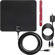 📡 chaowei indoor amplified digital hdtv antenna - up to 120 miles range with signal booster for 4k 1080p smart tv, atsc tv, and all older tvs logo