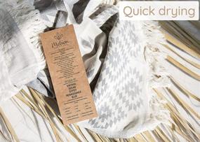 img 2 attached to Beach Towels Oversized for Adults - Quick Dry, Sand Free 100% Cotton Turkish Towel - Vintage Dark Grey - 35”x67”