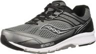 saucony s20468 25 echelon men's athletic running shoes - black логотип