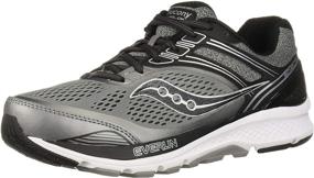 img 2 attached to Saucony S20468 25 Echelon Men's Athletic Running Shoes - Black