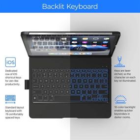 img 1 attached to Generation 🔌 iPad Pro Keyboard Case