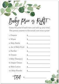 img 1 attached to Greenery Baby Shower Price Right