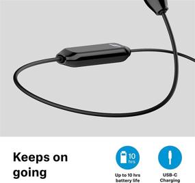 img 2 attached to Sennheiser CX 150BT White Wireless Headphone with Bluetooth 5.0 - 10 Hour Battery Life, USB-C Fast Charging, Dual Device Connectivity