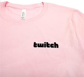 img 3 attached to 👕 Twitch Wordmark Black Men's Clothing - Tee that Scores High for SEO