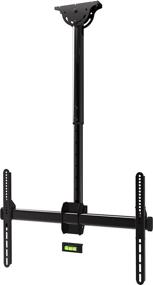 img 4 attached to 📺 Full Motion TV Ceiling Mount Bracket, 360° Swivel and Tilt for 37-80 Inch LCD LED OLED Plasma Curved Flat Screens, Holds up to 110lbs, VESA 600x400mm