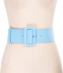 img 1 attached to Women Ladies Elastic Stretch Buckle Women's Accessories